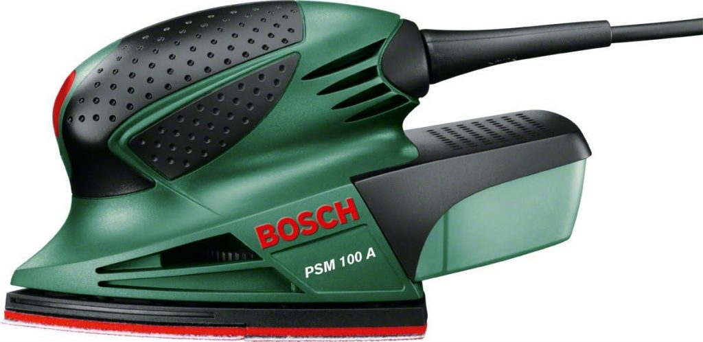 Bosch Home and Garden Multi Sander PSM 100 A (100 W, in case)